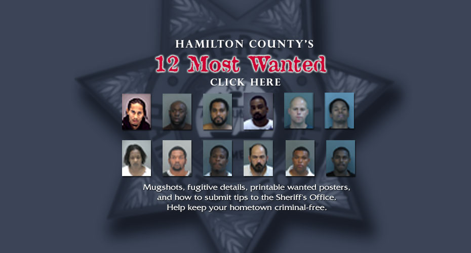 HCSO's Top 12 Most Wanted